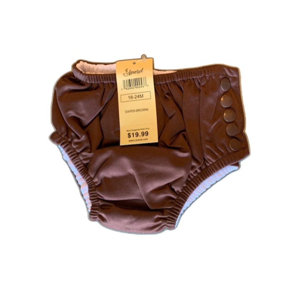Kids Brown Swim Diaper